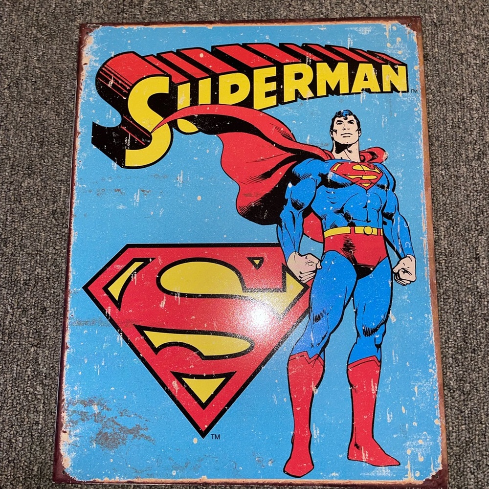 3 metal wall signs, easy to hang, lightweight. Dimensions “12.5” x “16”